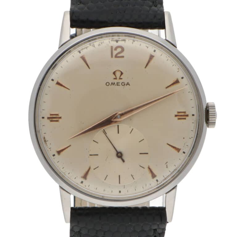 Vintage1950 Omega Jumbo stainless steel 38mm