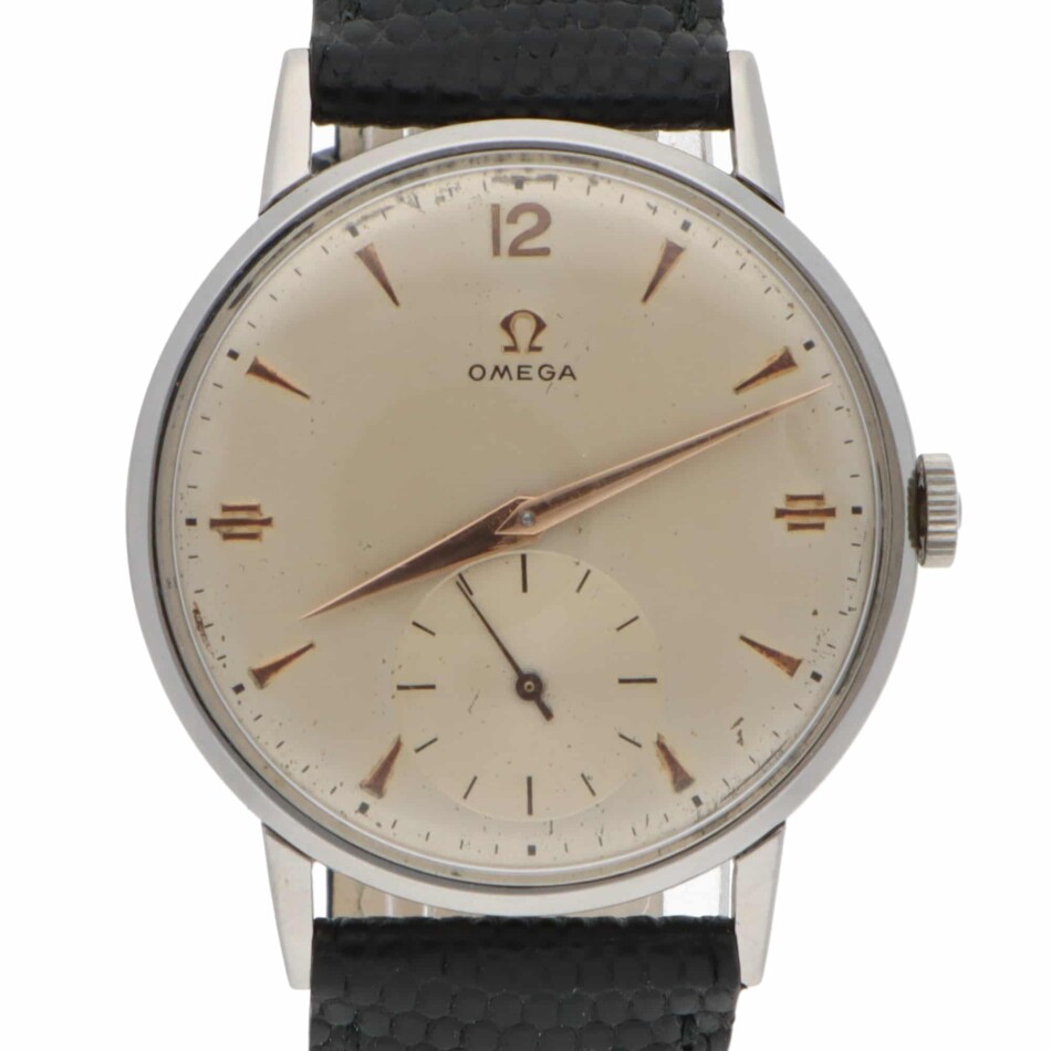 Vintage1950 Omega Jumbo stainless steel 38mm