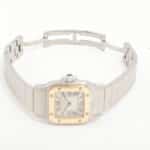 Vintage Cartier Santos Galbee 24mm steel and gold