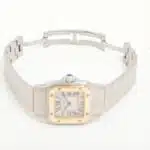 Vintage Cartier Santos Galbee 24mm steel and gold