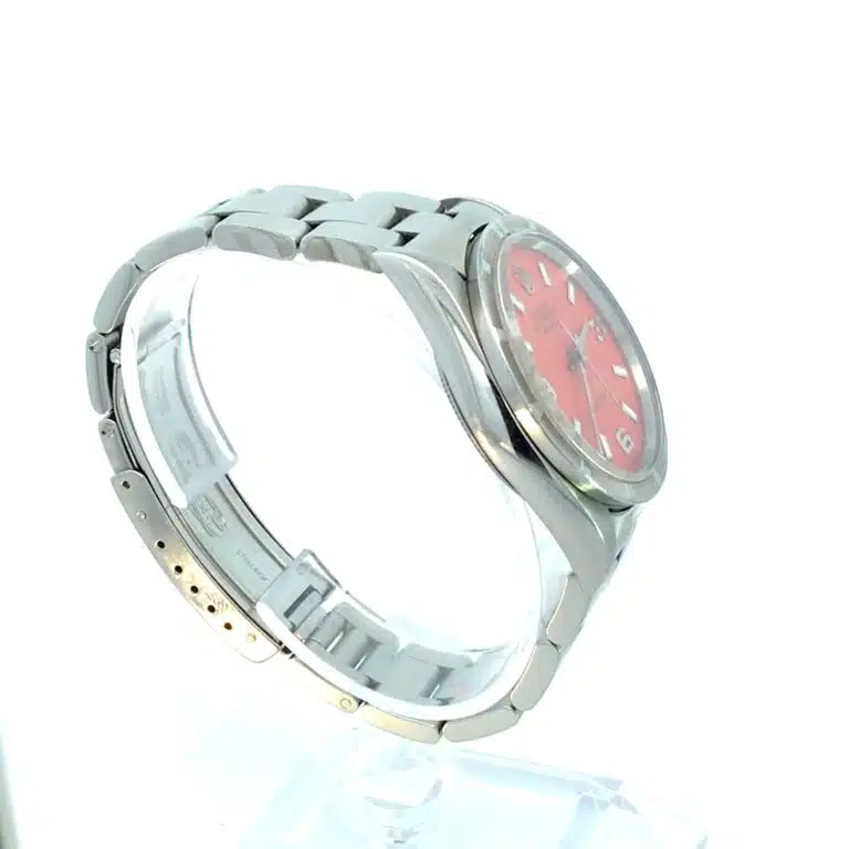Vintage 1994 Rolex Oyster Perpetual Air-King Custom Red Dial