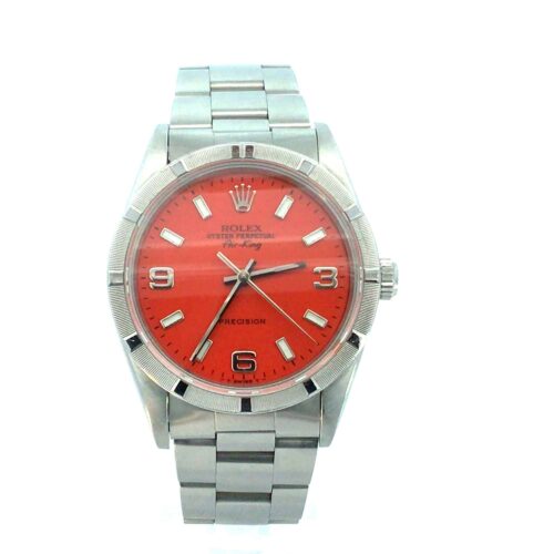 Vintage 1994 Rolex Oyster Perpetual Air-King Custom Red Dial