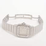 Vintage Cartier Santos steel 24mm quartz wristwatch 1565