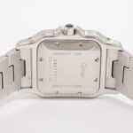 Vintage Cartier Santos steel 24mm quartz wristwatch 1565