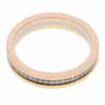 Vintage Cartier Vendôme Louis Diamond Eternity Ring in Gold