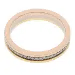 Vintage Cartier Vendôme Louis Diamond Eternity Ring in Gold