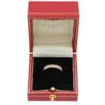 Vintage Cartier Vendôme Louis Diamond Eternity Ring in Gold