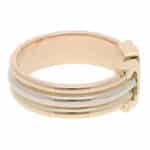 Vintage C de Cartier Open Band Ring in Gold