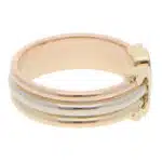 Vintage C de Cartier Open Band Ring in Gold