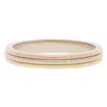 Vintage Cartier Vendôme Louis Wedding Band in Gold