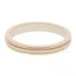 Vintage Cartier Vendôme Louis Wedding Band in Gold