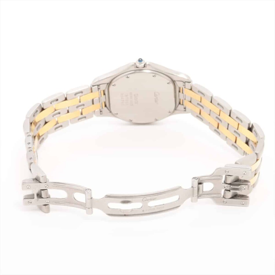 Cartier Panthere Cougar watch 33mm 2 row gold