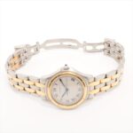 Cartier Panthere Cougar watch 33mm 2 row gold