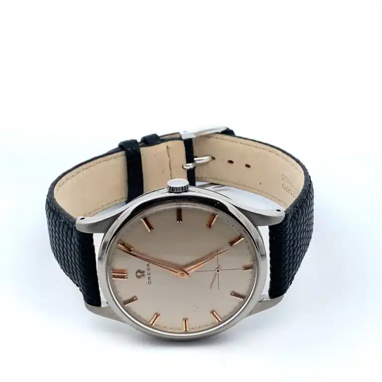 Vintage Omega Jumbo Stainless Steel Watch Ref 2609