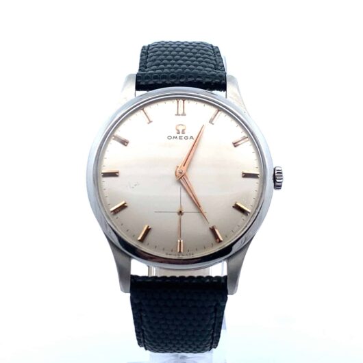 Vintage Omega Jumbo Stainless Steel Watch Ref 2609