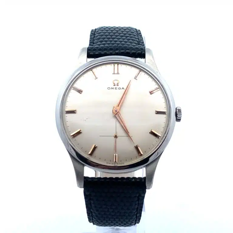 Vintage Omega Jumbo Stainless Steel Watch Ref 2609