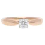 Vintage Tiffany & Co. Harmony 0.33ct Diamond Ring in Rose Gold