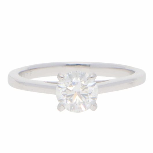 Vintage Graff Paragon GIA Certified Diamond Solitaire Ring