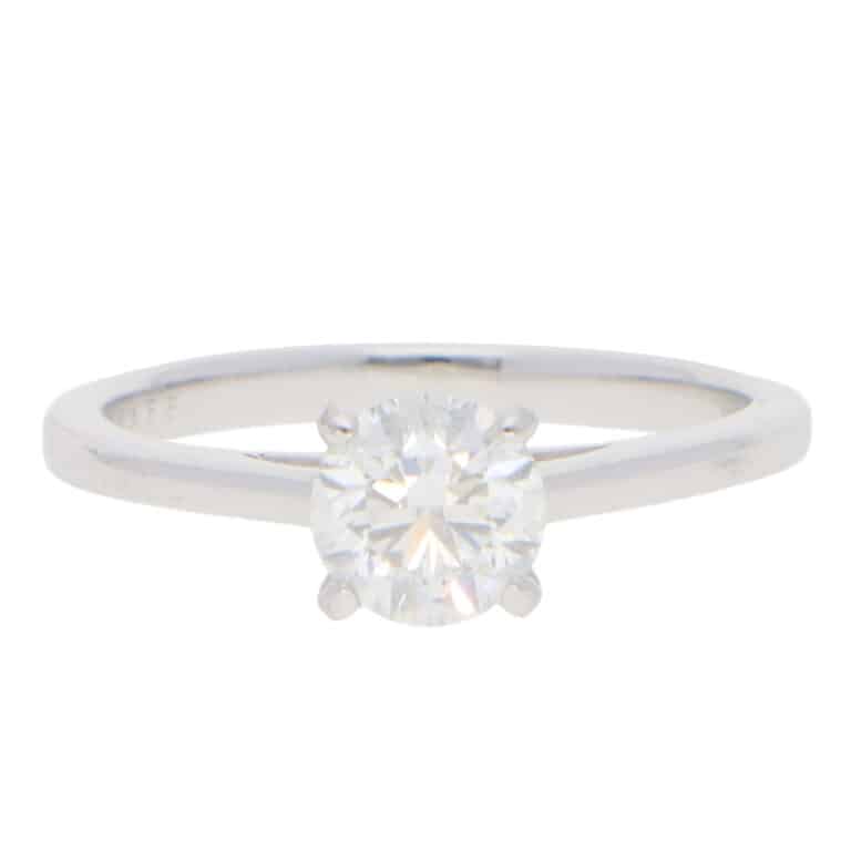 Vintage Graff Paragon GIA Certified Diamond Solitaire Ring