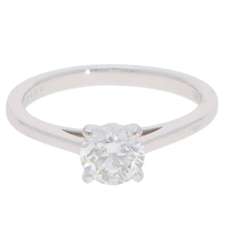 Vintage Graff Paragon GIA Certified Diamond Solitaire Ring