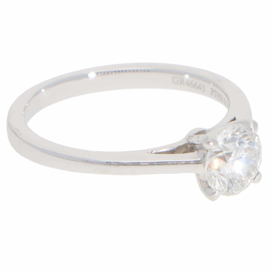 Vintage Graff Paragon GIA Certified Diamond Solitaire Ring