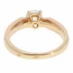 Vintage Cartier GIA Certified 0.55ct Diamond Trinity Ring