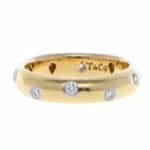 Vintage Tiffany & Co. Etoile Diamond Ring in Yellow Gold