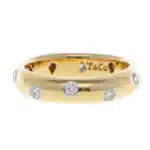 Vintage Tiffany & Co. Etoile Diamond Ring in Yellow Gold