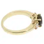 Vintage Tiffany & Co. Tourmaline and Diamond Ring in Yellow Gold
