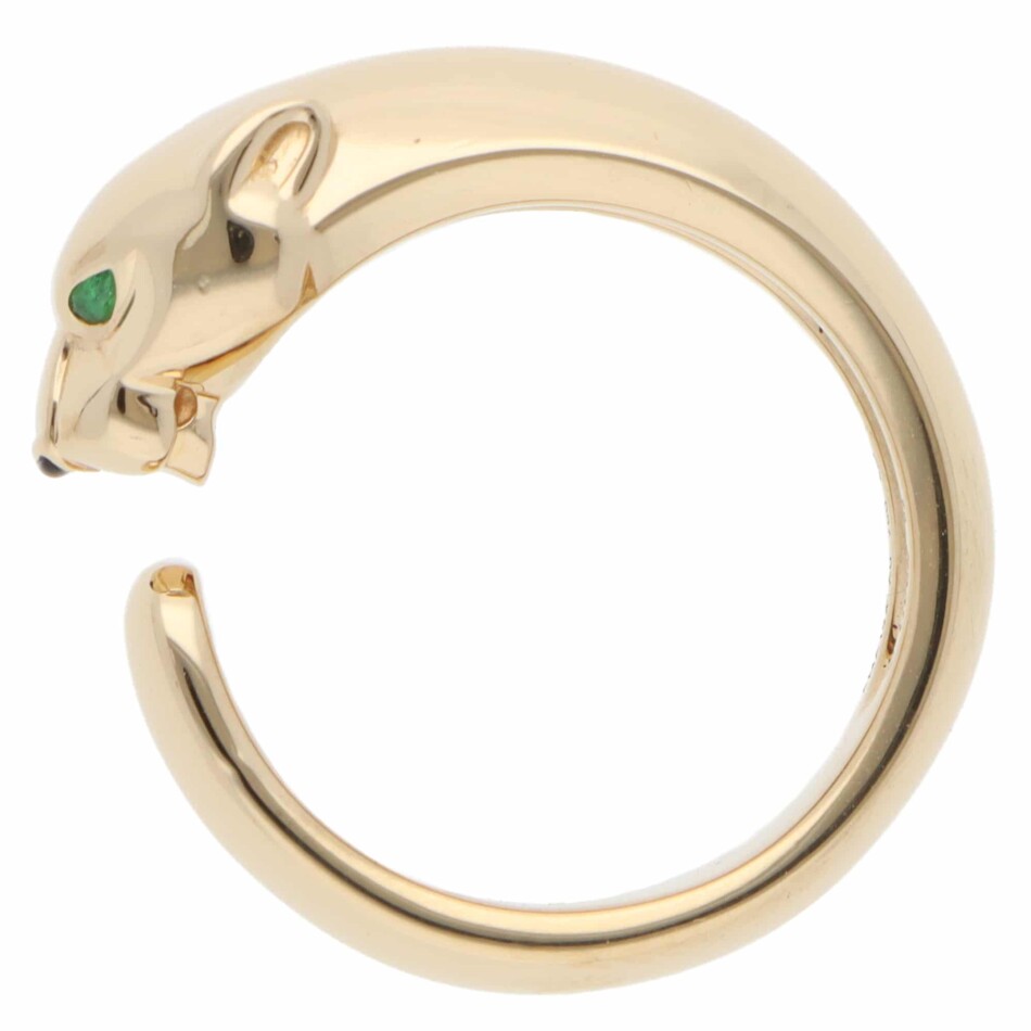 Vintage Panthère de Cartier Ring in Yellow Gold