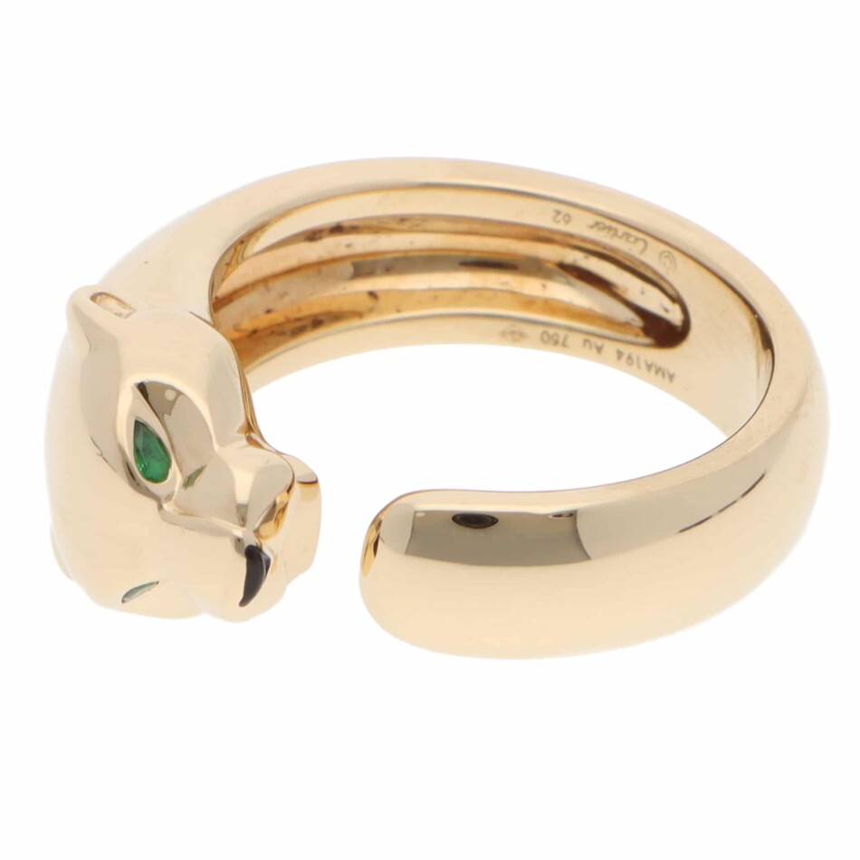 Vintage Panthère de Cartier Ring in Yellow Gold