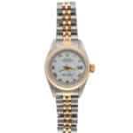 Vintage Rolex Oyster Perpetual Lady Datejust Steel and Gold