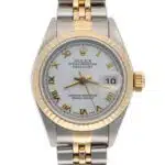 Vintage Rolex Oyster Perpetual Lady Datejust Steel and Gold