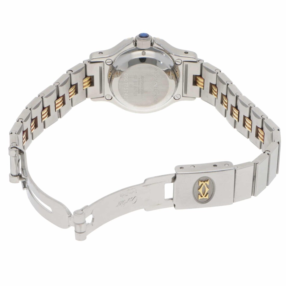 Vintage Cartier Santos Ronde Octagonal 25mm automatic watch