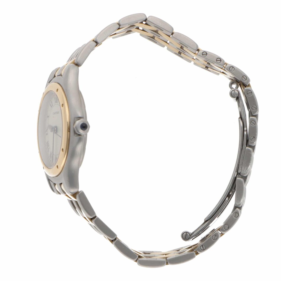 Vintage Cartier Cougar automatic watch in Gold and Steel