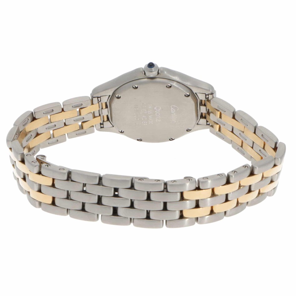 Vintage Cartier Cougar automatic watch in Gold and Steel