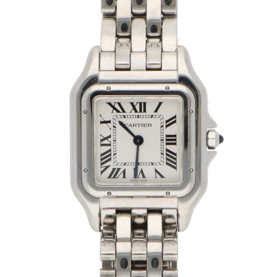 Vintage Cartier Panthere 27mm Steel Watch