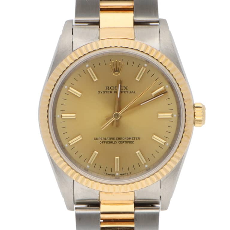 Vintage 1994 Rolex Oyster Perpetual 34mm Model 14233 Watch