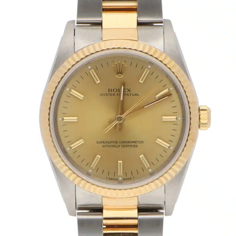 Vintage 1994 Rolex Oyster Perpetual 34mm Model 14233 Watch