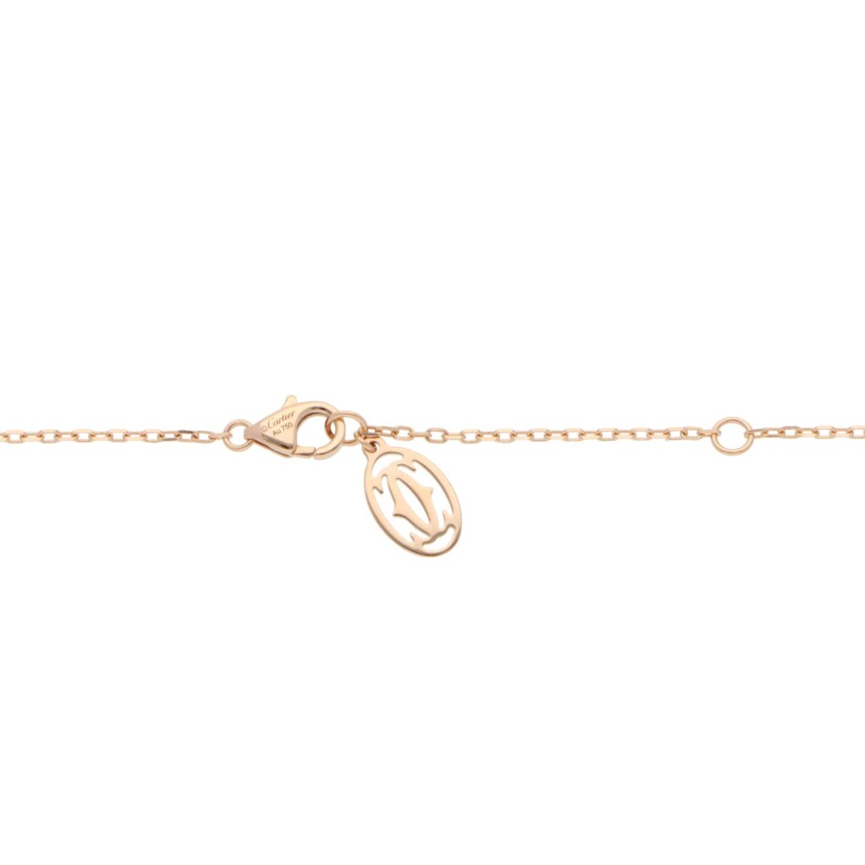 Vintage Cartier d'Amour Diamond Necklace SM in Rose Gold