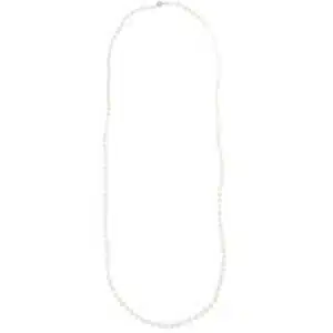 Freshwater Pearl Strand Necklace with White Gold Clasp