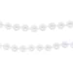 Freshwater Pearl Strand Necklace with White Gold Clasp