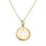Vintage Cartier Trinity Cross Medal Charm in Gold
