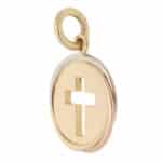 Vintage Cartier Trinity Cross Medal Charm in Gold