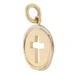 Vintage Cartier Trinity Cross Medal Charm in Gold
