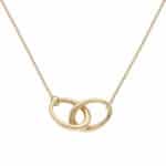 Vintage Tiffany & Co. Double Loop Necklace in Yellow Gold