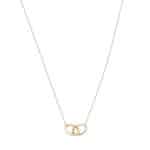 Vintage Tiffany & Co. Double Loop Necklace in Yellow Gold