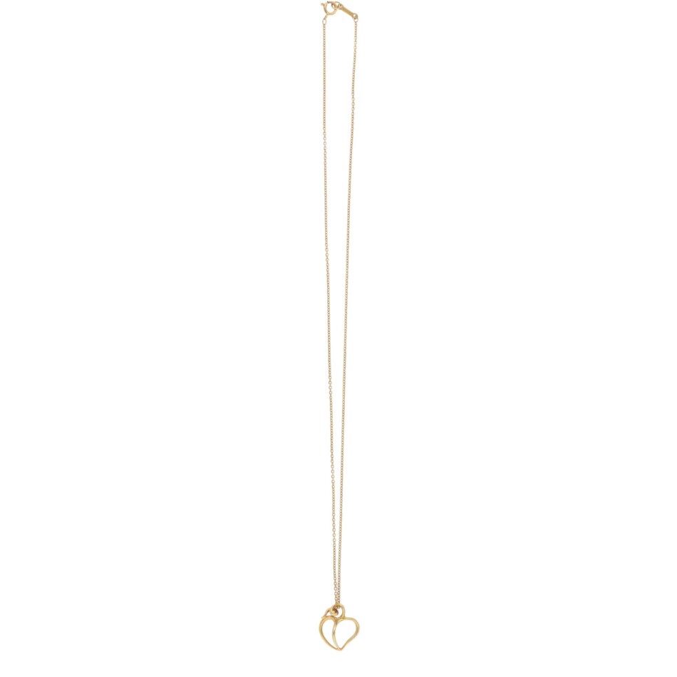 Vintage Paloma Picasso for Tiffany & Co. Leaf Heart Necklace