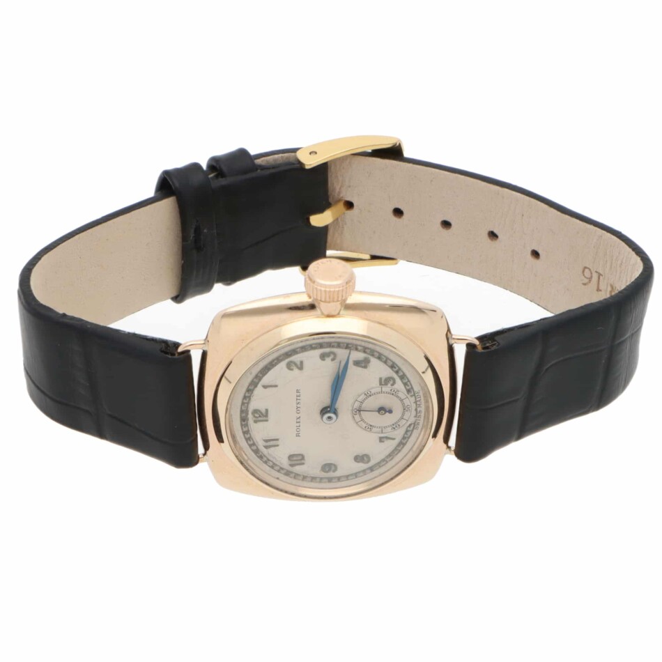 Vintage 1930s Rolex Cushion Oyster Wristwatch