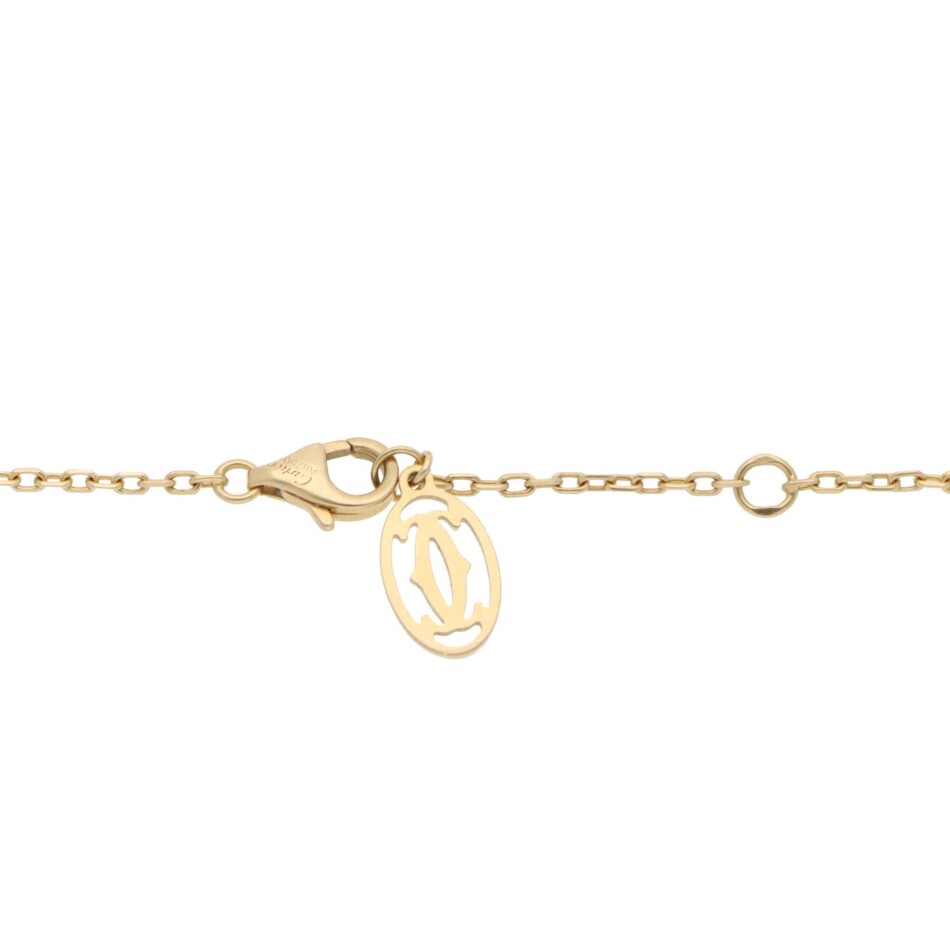 Vintage Cartier d'Amour Diamond Bracelet SM in Yellow Gold